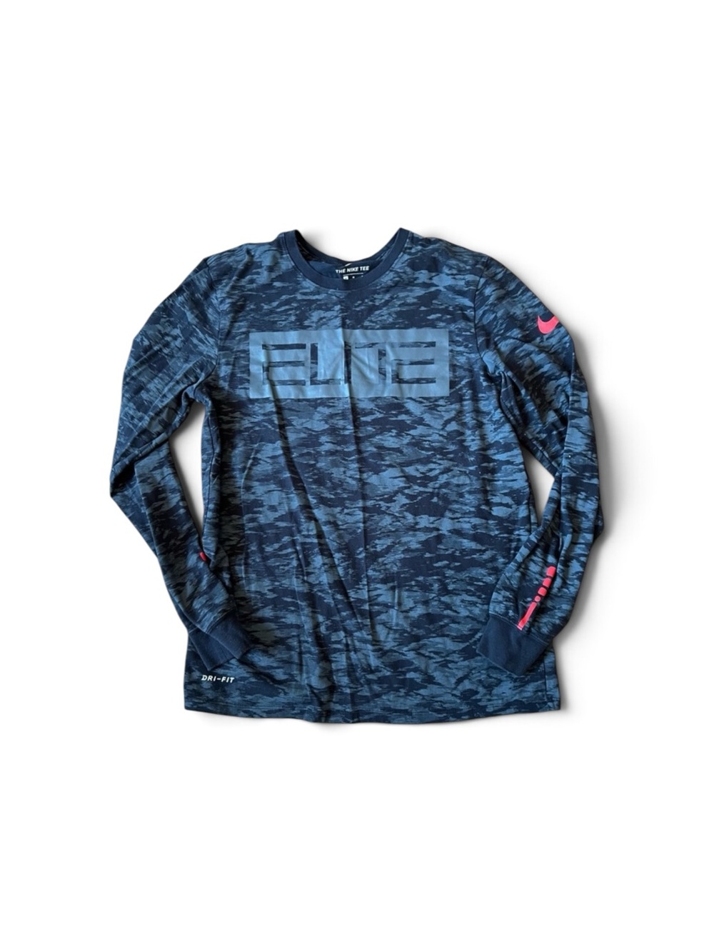Nike Elite Long Sleeve Shirt Sz M